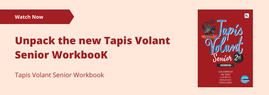 Senior Tapis Volant advert